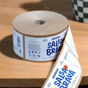 Label Roll 1x1 Makanan